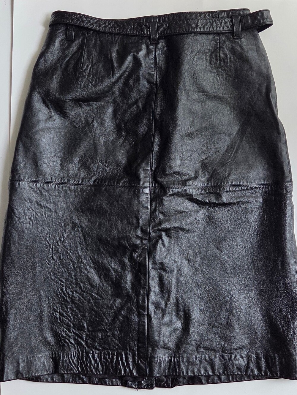 Vintage DKNY | Leather Utility Skirt - Picture 11 of 15